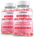 Wiszeen Sugar Free Methylated Multivitamin for Women Gummies, Biotin, Collagen, Calcium, Magnesium, Inositol, Folate, Iron, Vitamin A, C, D, E Wiszeen Au supplements