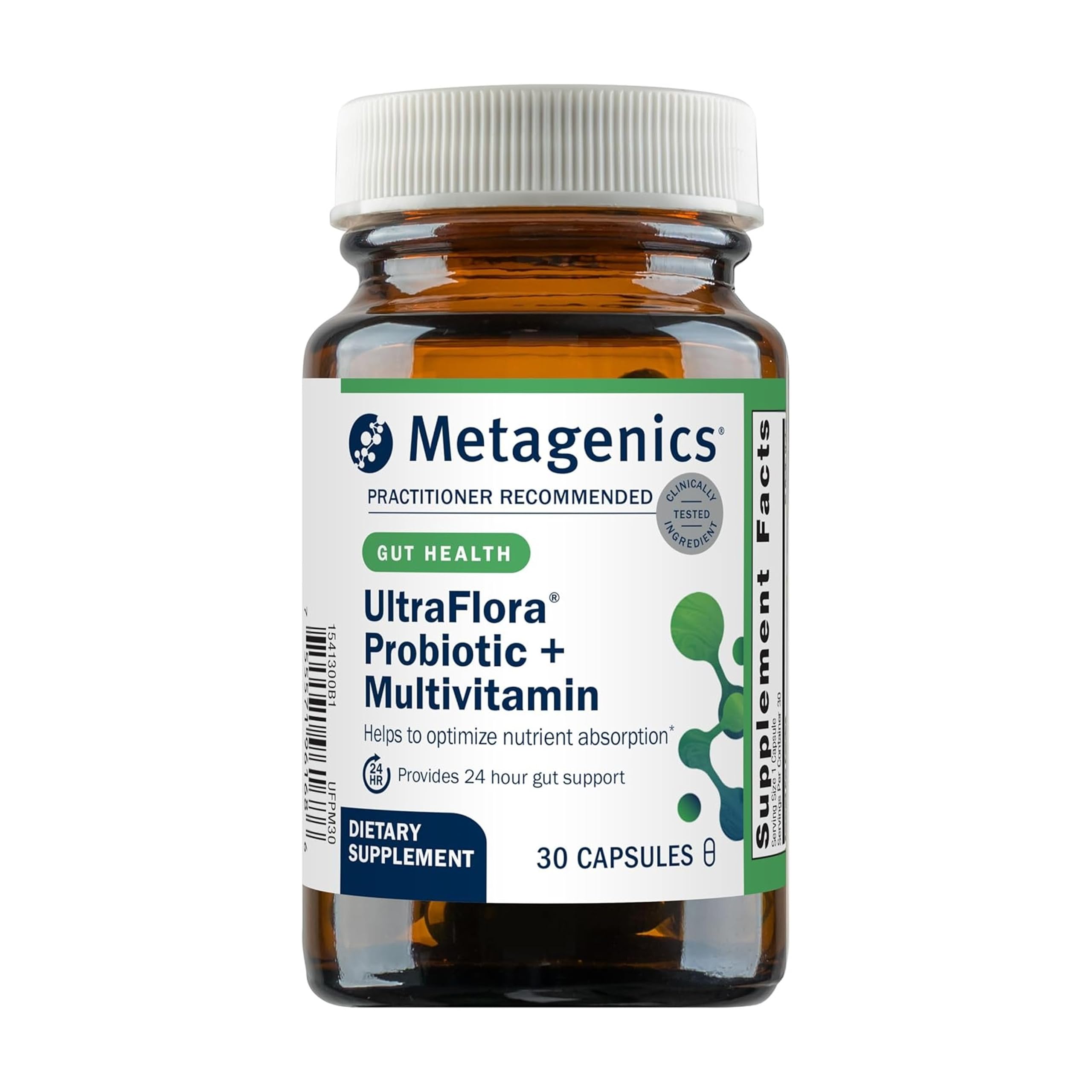 Metagenics UltraFlora Probiotic + Multivitamin - All-in-One Daily Gut Health & Digestive Balance Support* - Clinically Tested Probiotic Blend Metagenics Au supplements