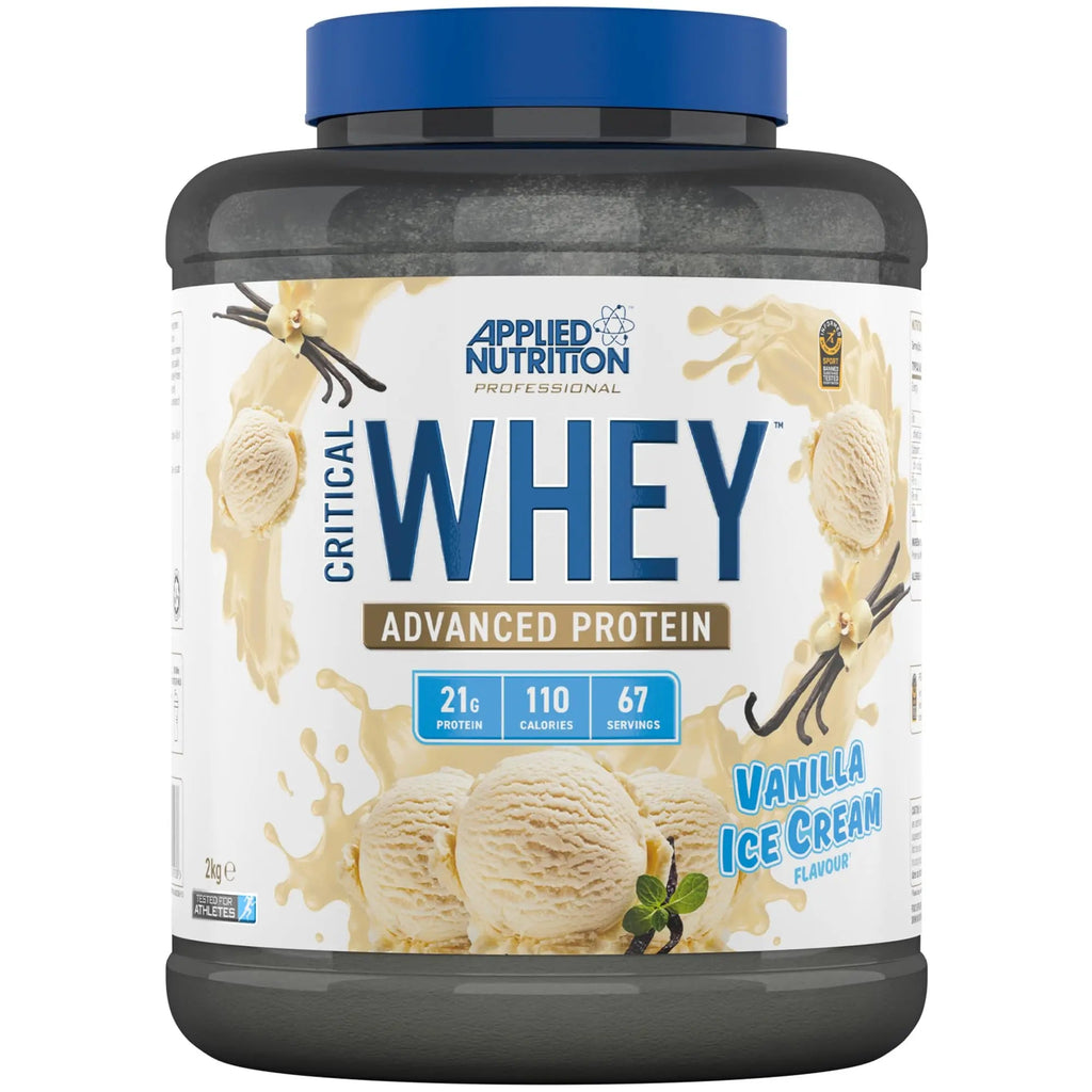 Applied Nutrition Critical Whey Protein Powder 2kg - High Protein Powder, Protein Milkshake Applied Nutrition Au supplements
