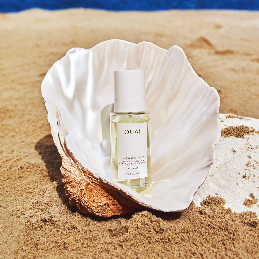 OUAI St. Barts Hair and Body Mist - Tropical-Scented Hair Perfume and Body Spray - Notes of Dragonfruit, Orange Blossom, Tuberose & Musk (3.3 Fl Oz) OUAI Au supplements