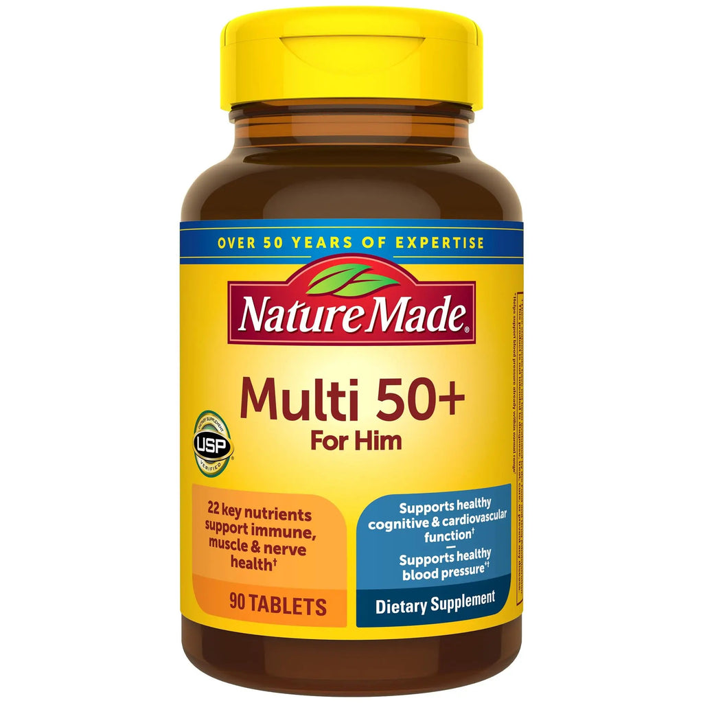 Nature Made Multivitamin for Men Over 50, Mens Multivitamins 50 Plus, Daily Nutritional Support, Nature Made Multi Vitamins Nature Made Au supplements
