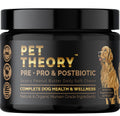 Pet Theory Probiotics for Dogs. Dog Digestive Health-Pre Pro and Postbiotic Combination-Pet Supplements for Gut Health-Supports Digestion, Boost Immunity-100CT Soft Chews Pet Theory Au supplements