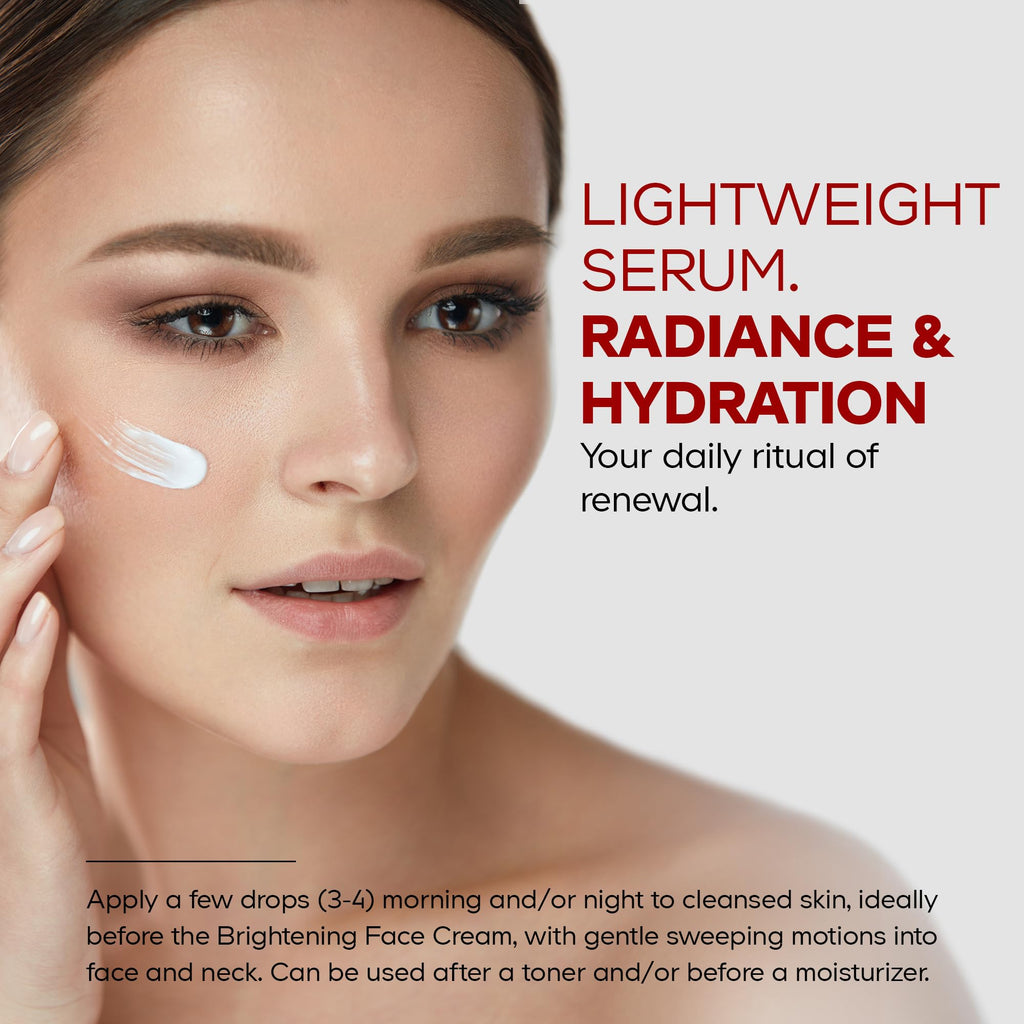 Maison Rouge Brightening Face Serum Refill by Codeage – Glutathione, Vitamin C, E, Hyaluronic Acid & Collagen – Radiance & Antioxidant Support – Paraben-Free – For All Skin Types – 1.7 fl oz Codeage Au supplements