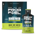 Frog Fuel Power Energized Complete Protein Shot, 15g, Nano Hydrolyzed & Grass Fed, 80mg Caffeine, Gluten Free, Fat & Sugar Free, 22 Amino Acids,