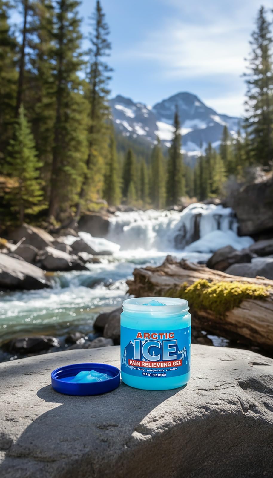 Artic Ice Pain Relieving Gel 2% Menthol Blue 7 Ounce, 1 Count Artic Ice Au supplements
