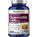 NusaPure Quercetin - Suitable for Vegetarian/Vegan, Non - GMO - 1000 mg - 200 Capsules NusaPure Au supplements