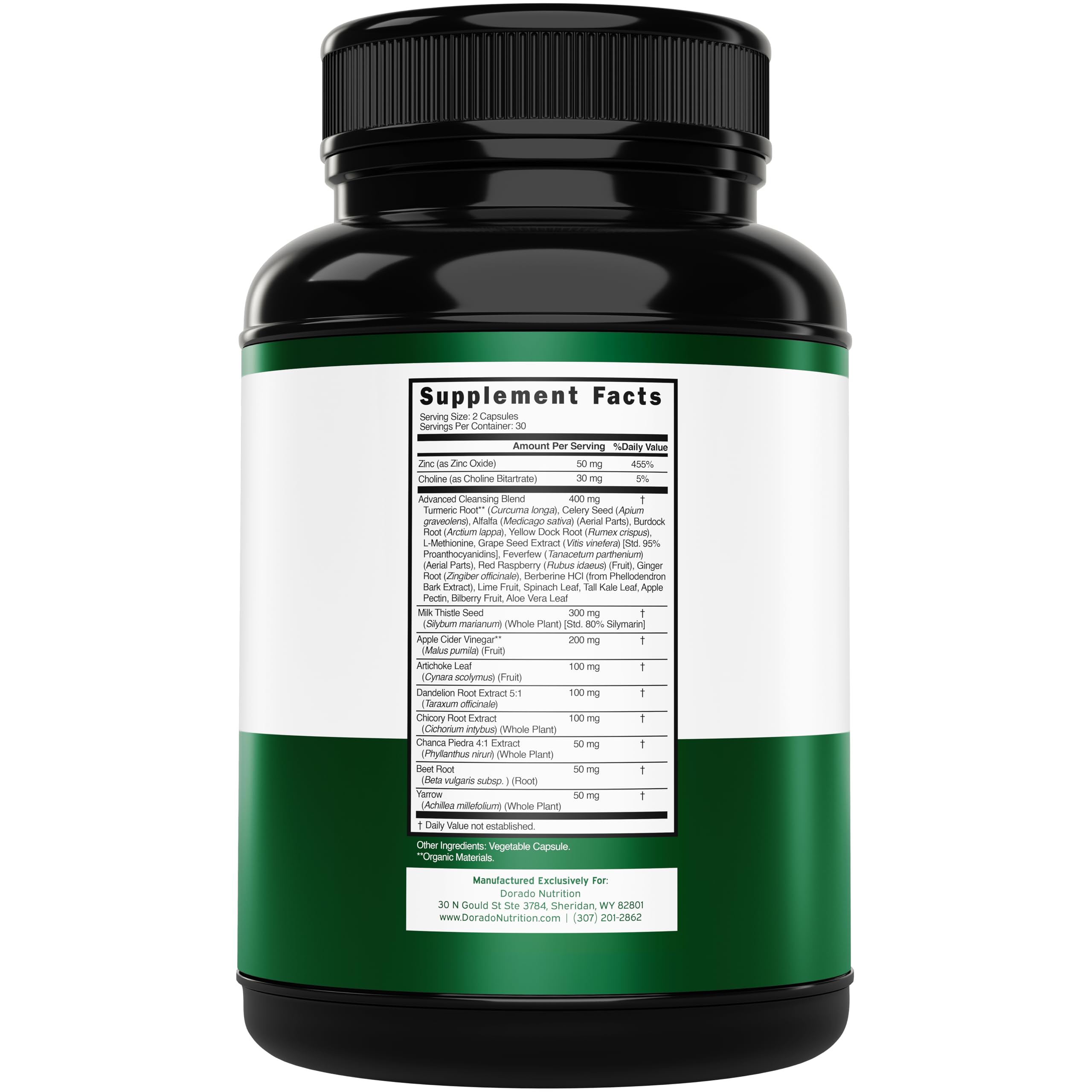 Liver Cleanse Detox & Repair (27 in 1 Formula - Milk Thistle, Dandelion Root, Turmeric, Artichoke Extract & More) - Detox Cleanse Supplement,