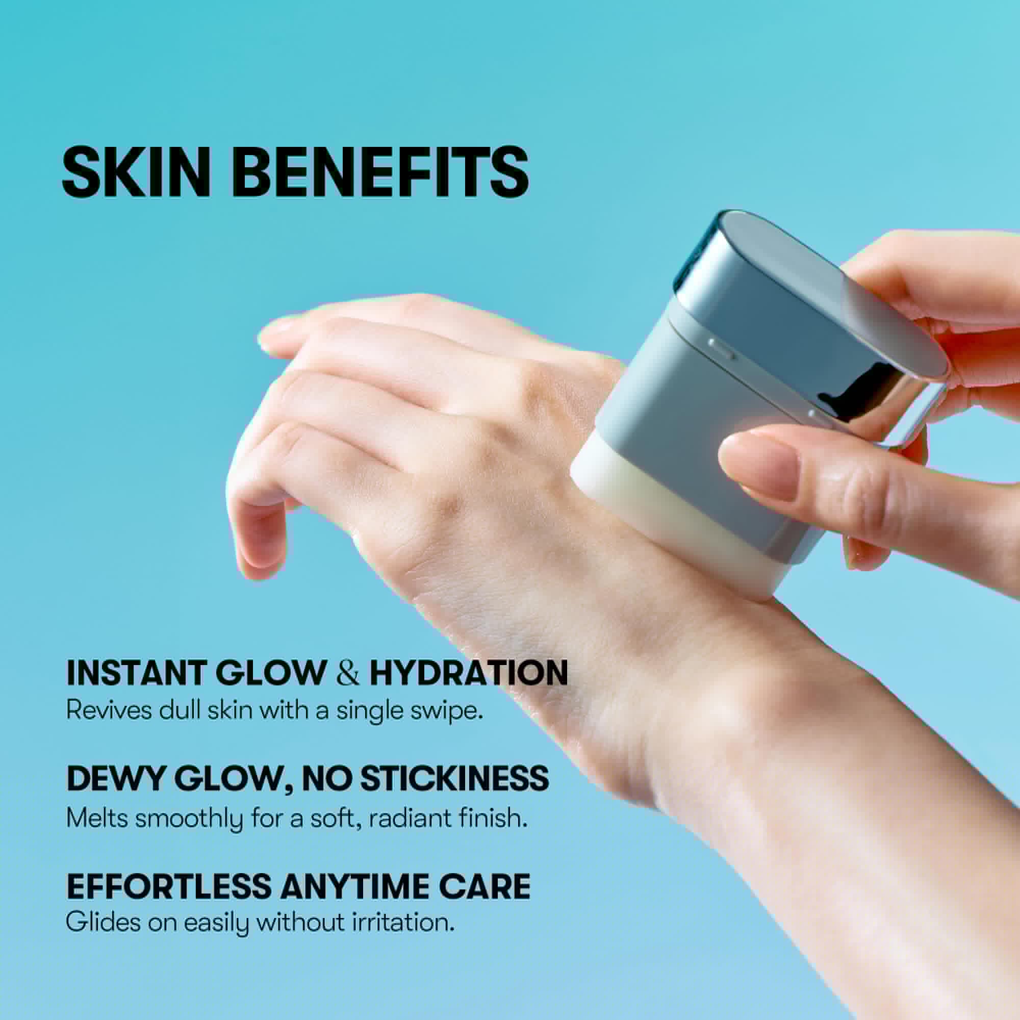 VT COSMETICS PDRN Essence Stick Balm, PDRN Collagen Multi Wrinkle Stick, All-in-One Eye & Neck Treatment