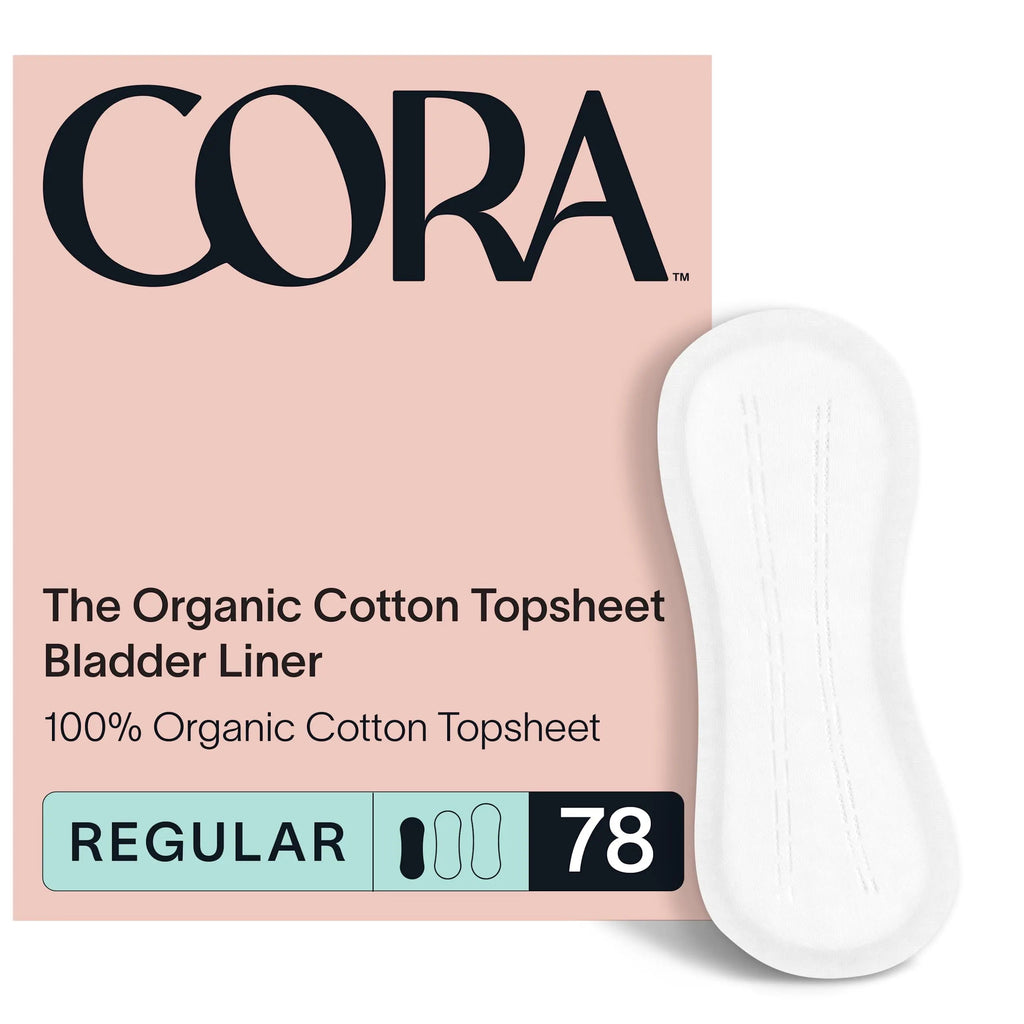 Cora Ultra Thin Organic Bladder Liners | Incontinence & Postpartum Pads for Women | Panty Liners Cora Au supplements