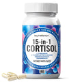 NutraPep Cortisol Detox Supplement Men Women - Reduce Lower Cortisol High Cortisol Reducer Blocker Control - Supports Stress Mood Rest Adrenal Calm Relax with Ashwagandha L-Theanine Magnesium NutraPep Au supplements