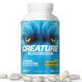 CREATURE® Creatine Complex - Creatine Monohydrate Capsules with 5 Types of Creatine Including Con-Crēt® Creatine HCL, Promotes Muscle, Strength, Endurance, Brain Health, 180 Veggie Caps, 60 Servings CREATURE Au supplements