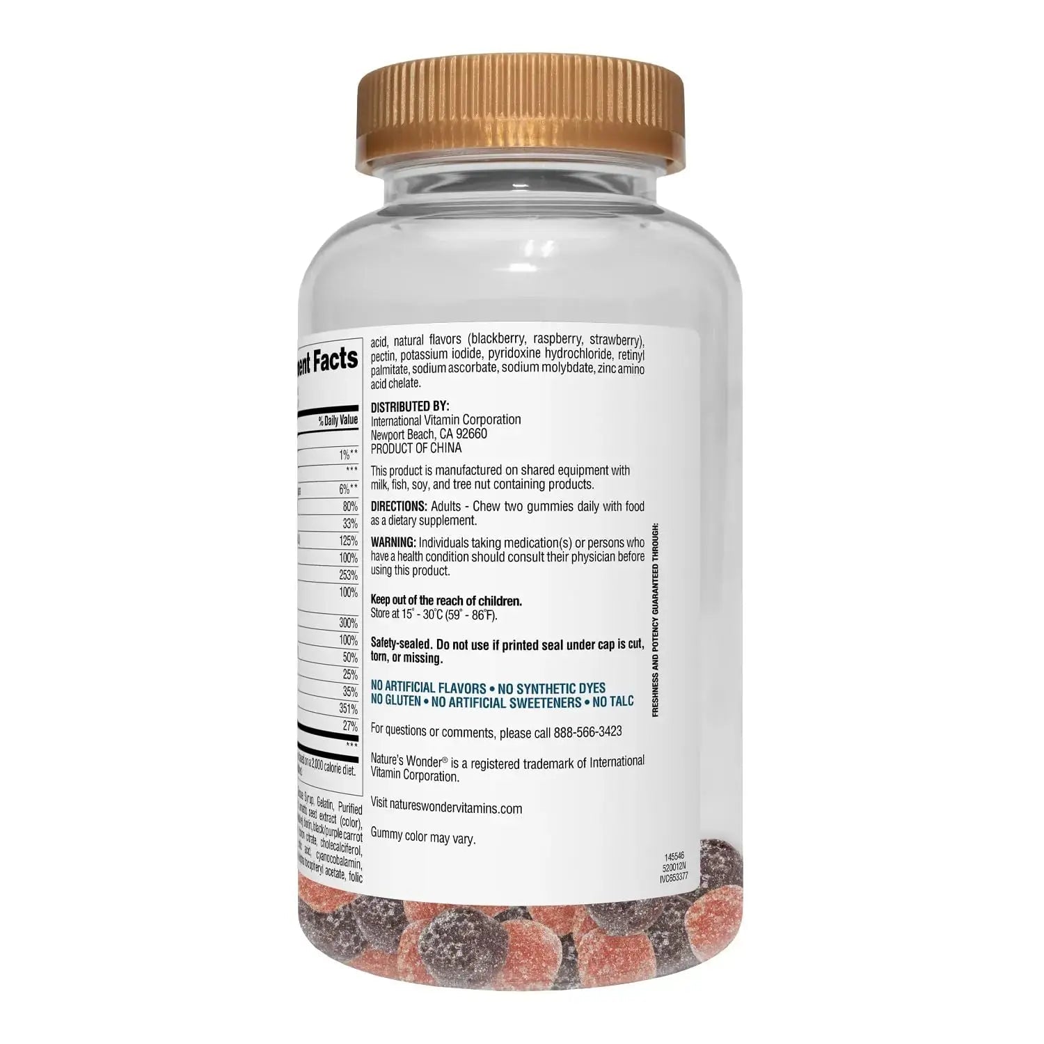 Nature's Wonder Men's Multivitamin Gummies, Supports Immune Health, Energy, Metabolism and Muscles with Vitamins A,C,D,B6,B12 Nature's Wonder Au supplements
