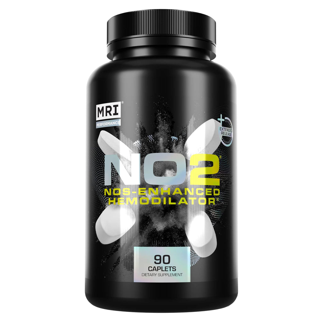 MRI Performance NO2 Nitric Oxide Booster, Original Formula with 3,000mg L-Arginine & AAKG, Nitric Oxide Production, Healthy Blood Pressure & Heart Health (90 Caplets) MRI Au supplements