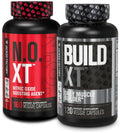 Jacked Factory Muscle Builder Supplement Stack - Build-XT Muscle Builder & N.O. XT Nitric Jacked Factory Au supplements