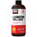 Force Factor L-Carnitine Liquid 3000mg, Maximum Strength Supplement to Support Fat Metabolism, Cellular Energy & Muscle Recovery, High Absorbing