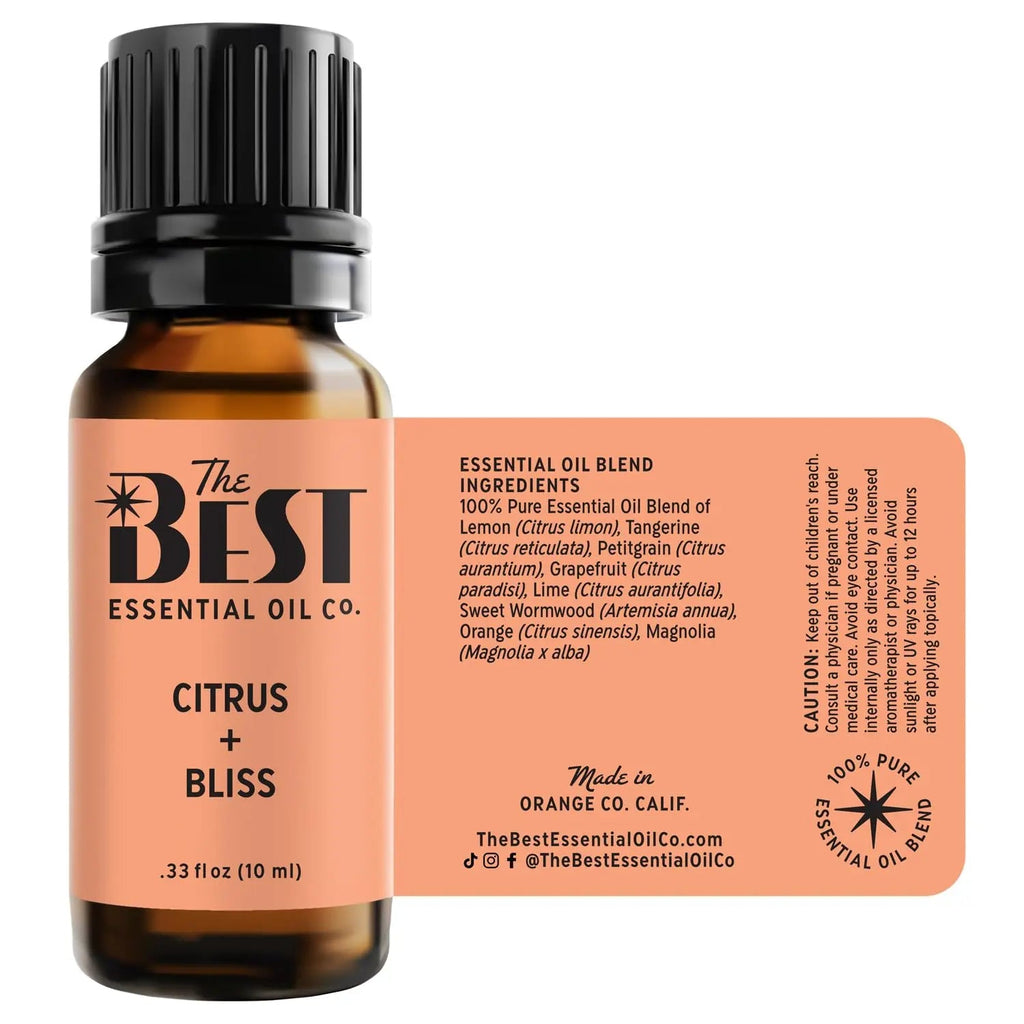The Best Citrus + Bliss Essential Oil Blend- Premium Grade- 100% Pure & Natural for Aromatherapy The Best Essential Oil Co Au supplements