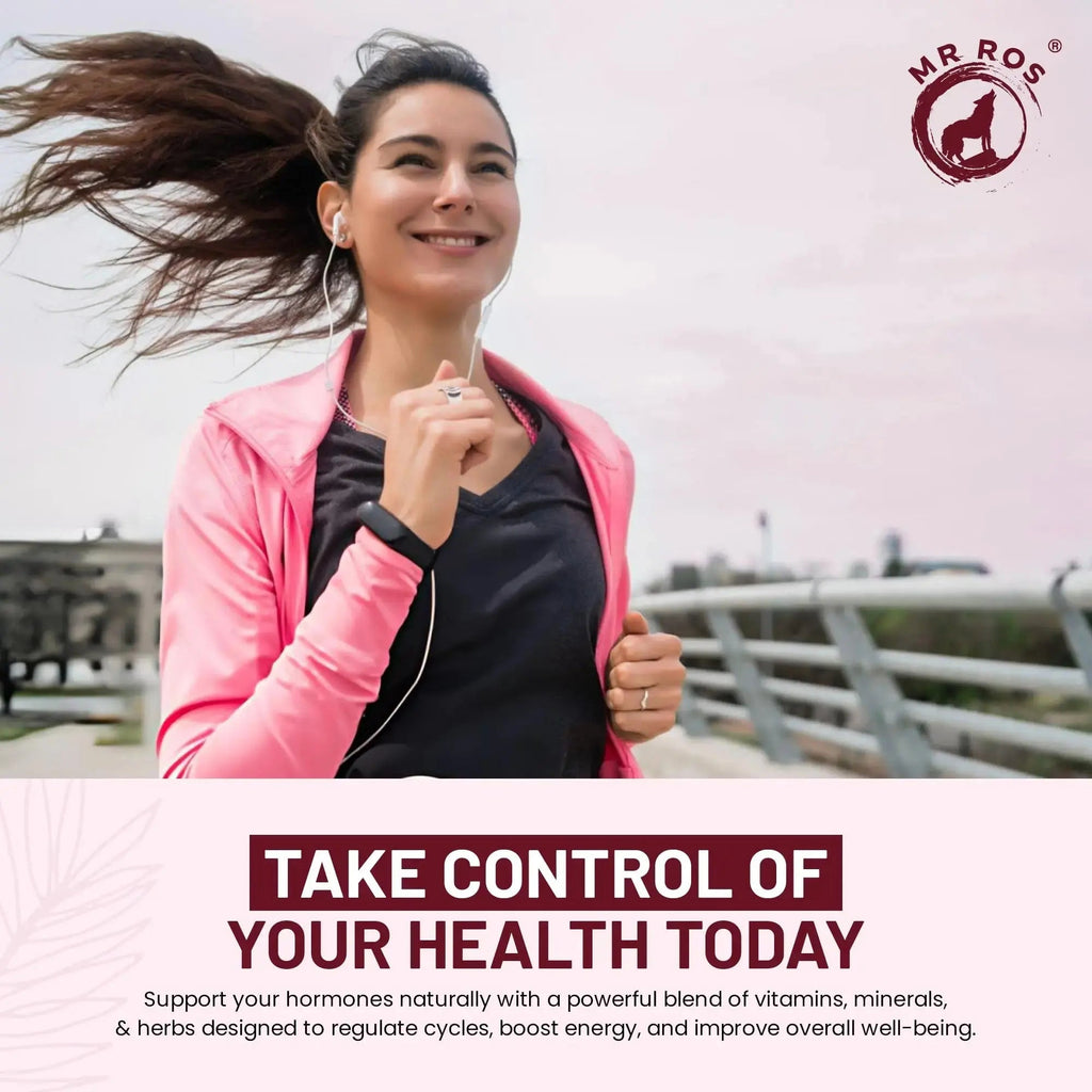 Mr Ros PCOS Multivitamin for Women – Happy Hormones Formula – Myo & D-Chiro Inositol 40:1, Omega-3, Vitamin D3, Zinc & Magnesium Mr Ros Au supplements