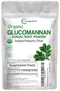 Organic Glucomannan Konjac Root Powder (Konjac Gel Powder), 10 Ounce, Soluble Fiber & Prebiotics Micro Ingredients Au supplements