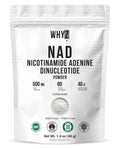 Pure NAD Powder Nicotinamide Adenine Dinucleotide Supplement Unflavored and Gluten-Free Premium Pure NAD Powder for Daily Wellness and Nutrition Support, 40g WHYZ Au supplements