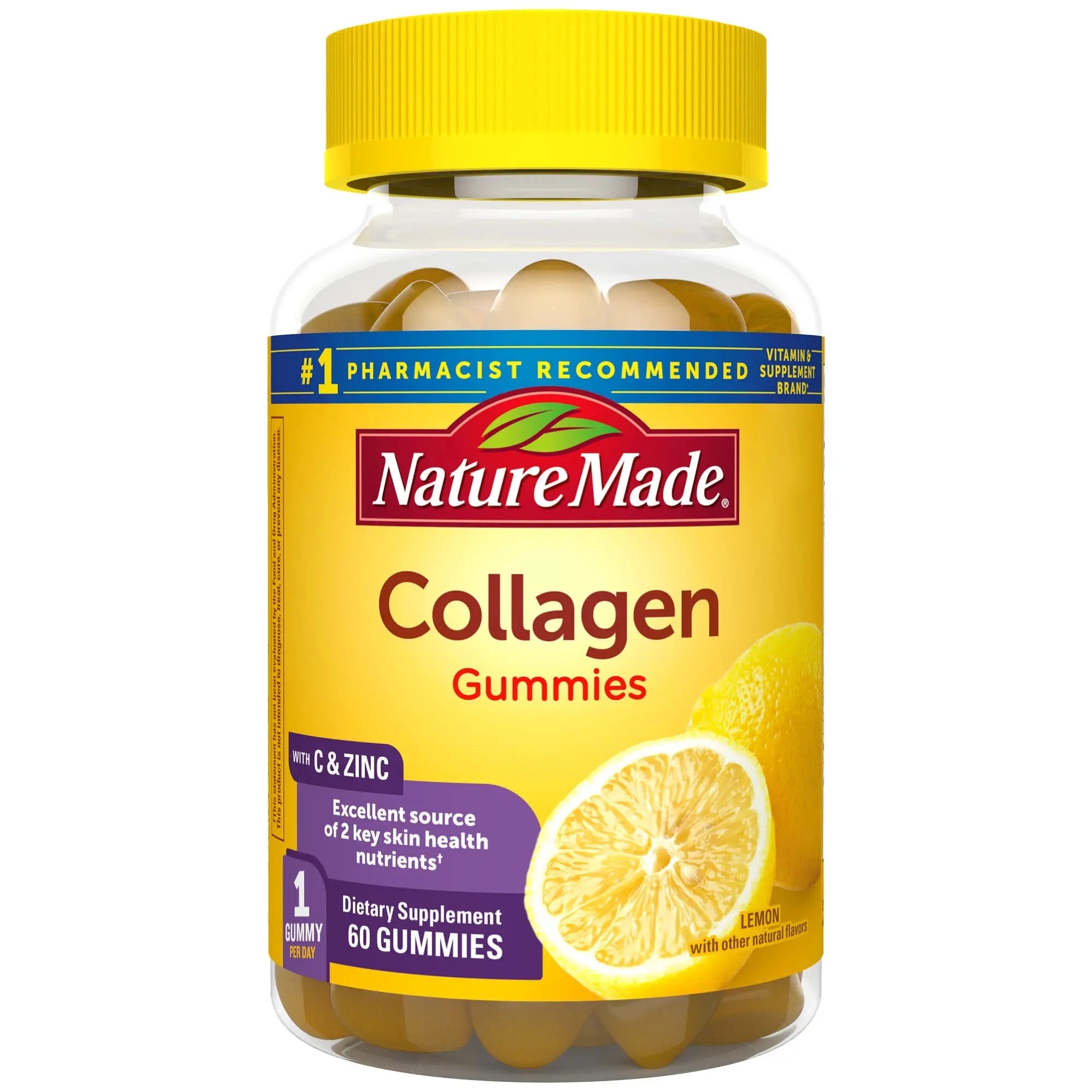 Nature Made Collagen Gummies with Vitamin C, Zinc and Biotin, Hydrolyzed Collagen Nature Made Au supplements