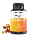 Thomas' all-natural Remedies Berberine 500mg (1000mg Per Serving)- 120 Vegan Capsules Thomas' all-natural Remedies Au supplements