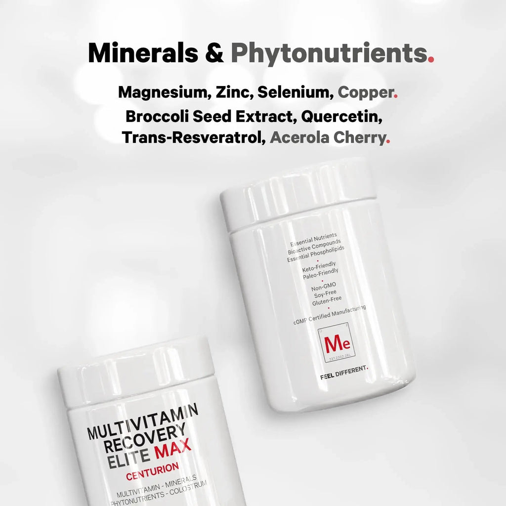 Codeage Multivitamin Recovery Elite Max Supplement - Vitamins A, C, D, E, B-Complex, Essential Minerals, Antioxidants, Colostrum Codeage Au supplements