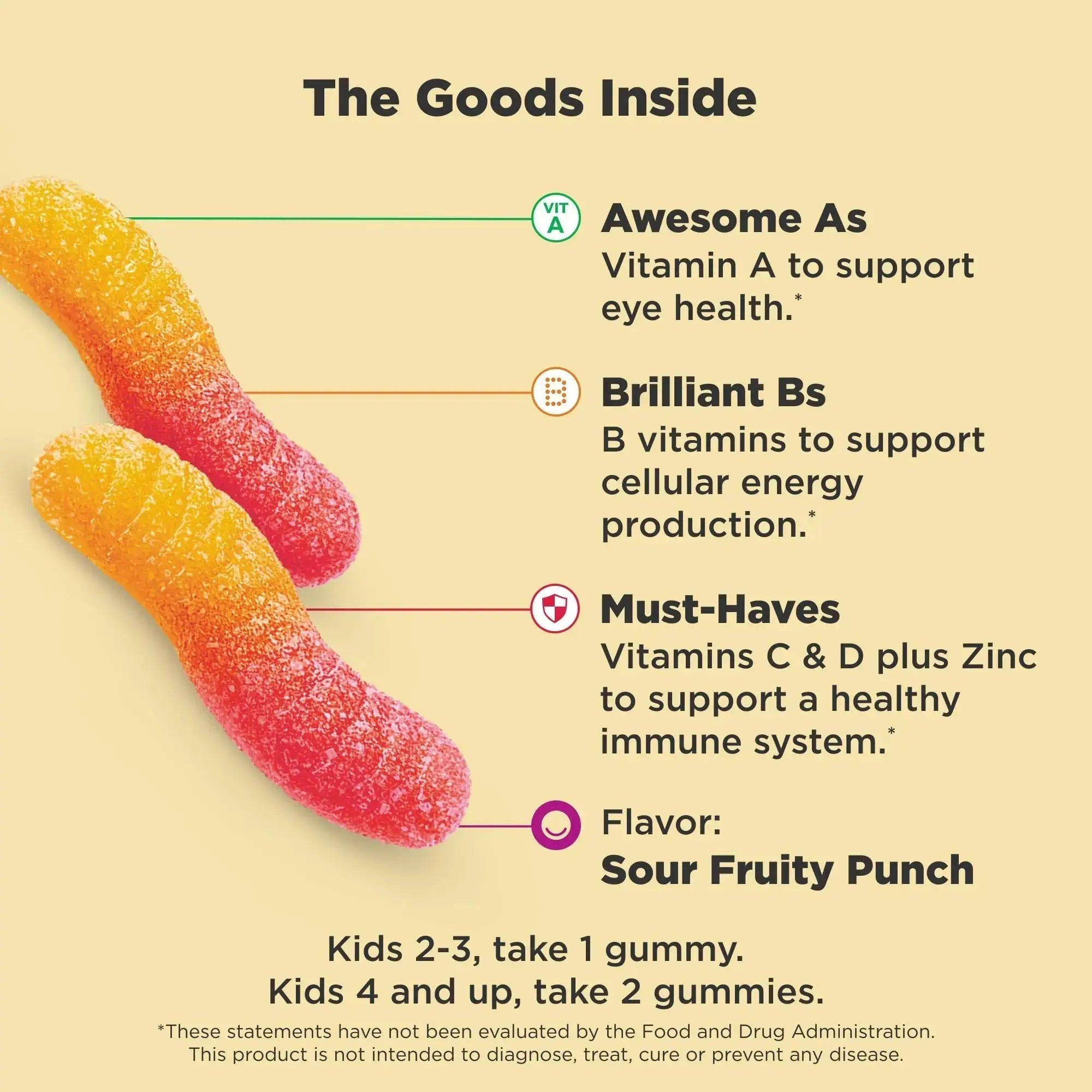 OLLY Kids Multivitamin Gummy Worms, Overall Health and Immune Support, Vitamins and Minerals A, C, D, E, Bs and Zinc OLLY Au supplements