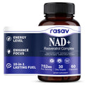 Rasav NAD Supplement 10-in-1 Extra Strength – NAD Resveratrol with CoQ10, Urolithin A, Green Tea Extract & ALA – NMN Supplement Alternative for Women & Men Rasav Au supplements