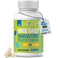 Bariatric Choice Once-Daily Bariatric Multivitamin with 45 mg of Iron | Easy to Swallow Capsule | Vitamin for Bariatric Surgery Patients Bariatric Choice Au supplements