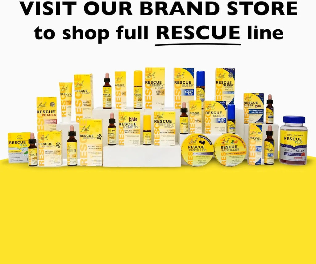 RESCUE Bach Plus Mood & Stress Support Gummies, Daytime Dietary Supplement with Passionflower RESCUE Au supplements