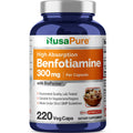 NusaPure Benfotiamine 300mg Per Veggie Caps 220 Count (Non-GMO, Vegan) Bioperine NusaPure Au supplements