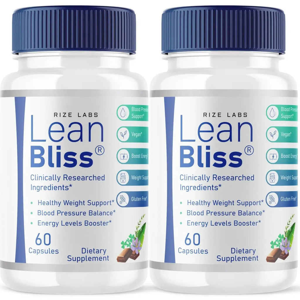 (2 Pack) Lean Bliss Weight Loss Pills, Lean Bliss Fat Burning Formula, LeanBliss Advanced rize labs Au supplements