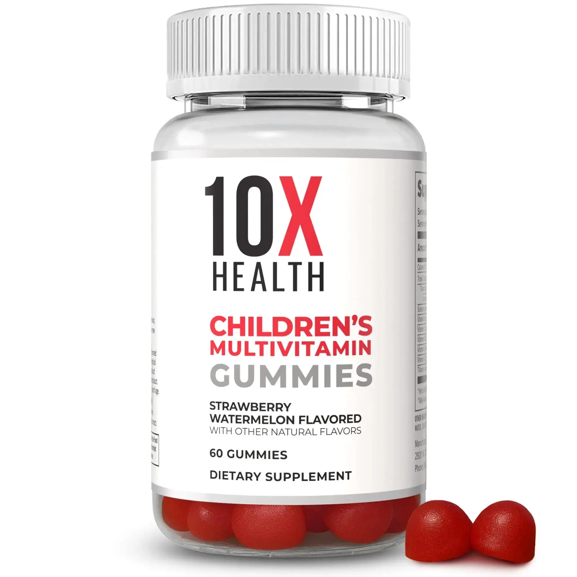 10X Health Children’s Methylated Multivitamin Gummies - 60 Count Kids Multivitamin Gummies, Complete Daily Nutrition 10X Health System Au supplements