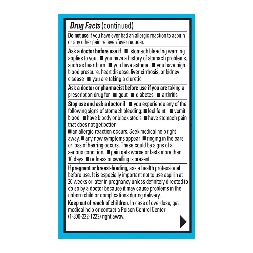 Ecotrin Low Strength Safety Coated Aspirin | NSAID | 81mg | 365 Tablets Ecotrin Au supplements