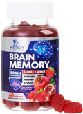 Brain Supplements for Memory & Focus Gummies - Brain Health Clarity with B6 B12 & Phosphatidylserine - Natural Nootropics Cognitive Concentration & Alertness Support Vitamins - 60 Vegan Gummies Nature's Nutrition Au supplements