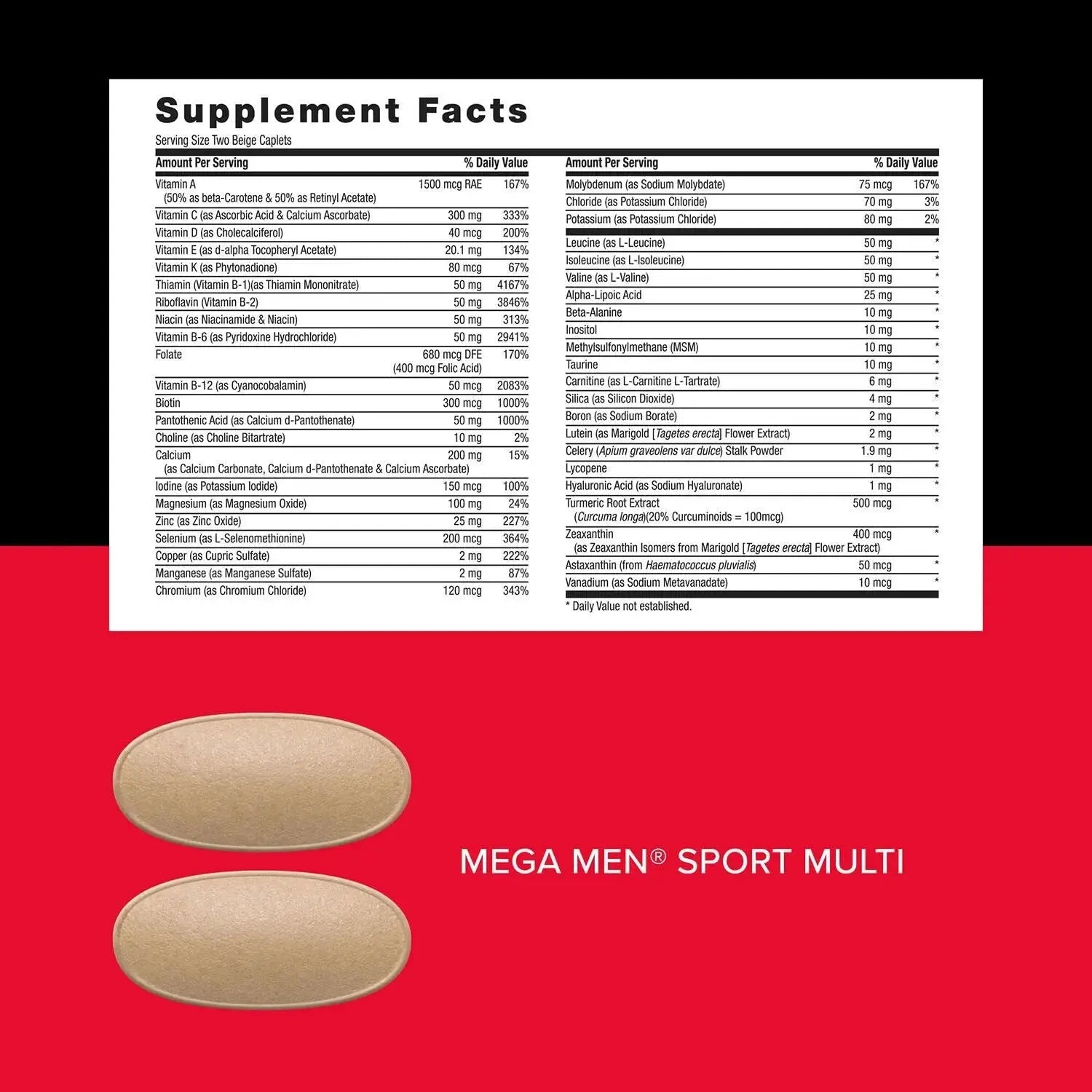 Mega Men Sport Vitapak Program, Convenient Complete Nutrition, 4 Products in 1 Packet, Athletic Performance, Energy, Recovery GNC Au supplements
