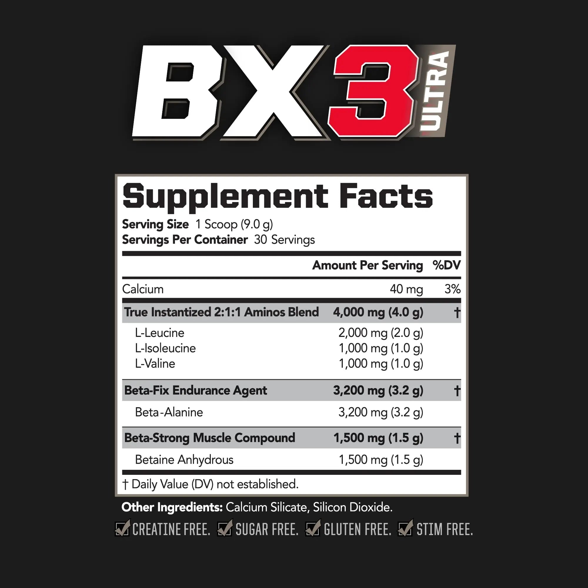 PMD Sports BX3 Ultra Muscle-Building Powder – Beta-Alanine, BCAAs, Betaine Anhydrous PMD Au supplements