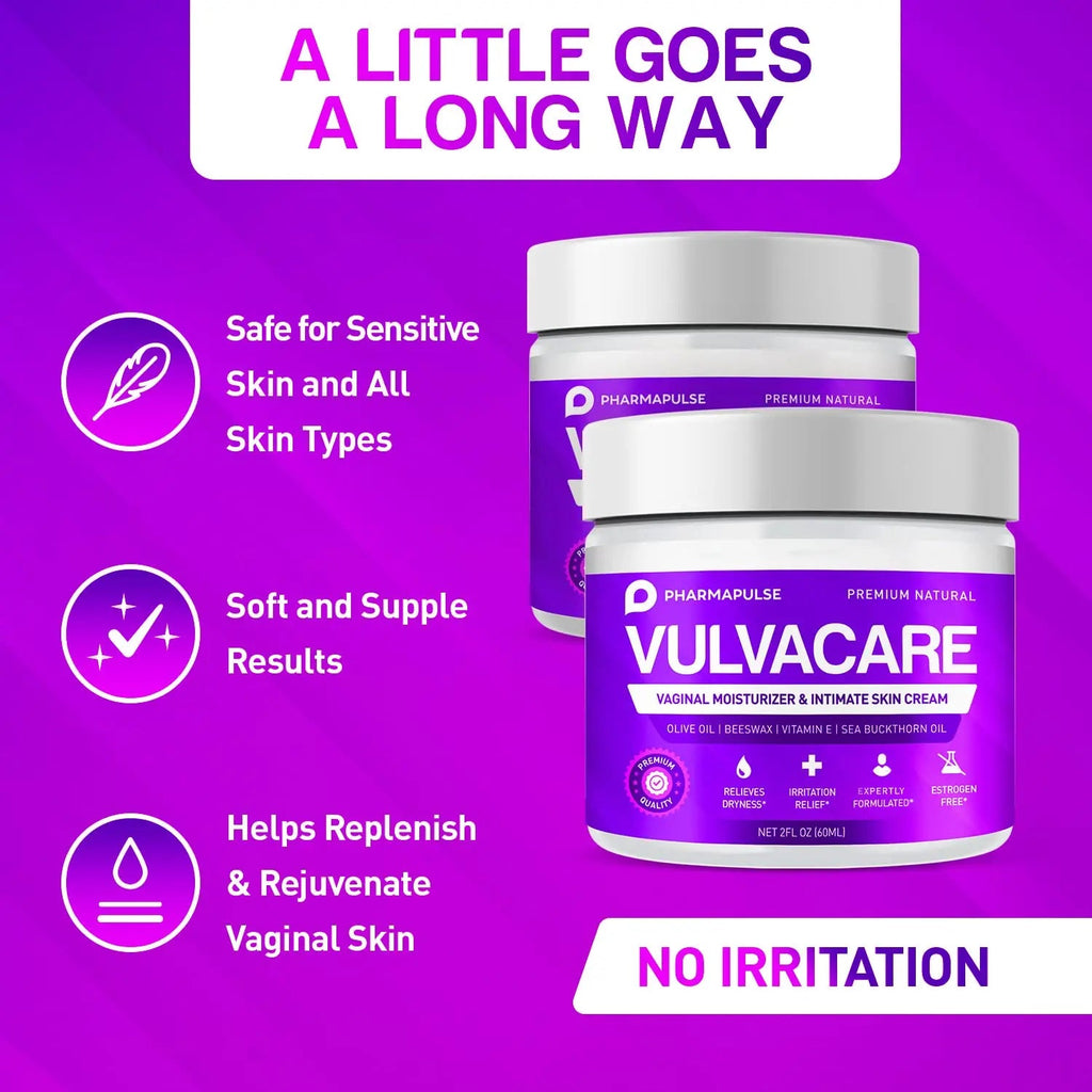 Pharmapulse Vaginal Moisturizer, Vulva Balm Cream, Intimate Skin Care, Menopause Support Pharmapulse Au supplements