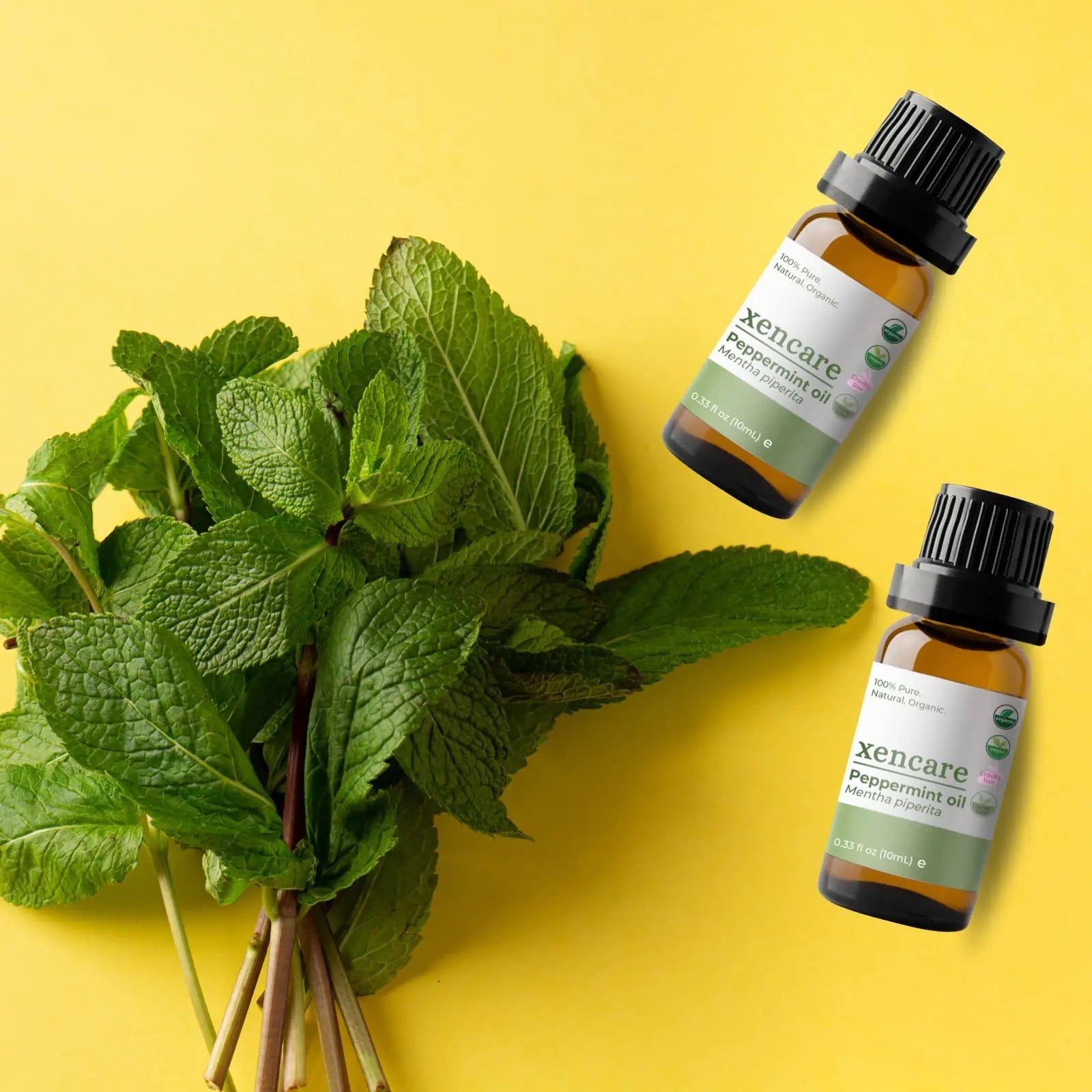 xencare Peppermint USDA Organic Food Grade Essential Oil | 100% Pure Natural Undiluted XenCare Au supplements