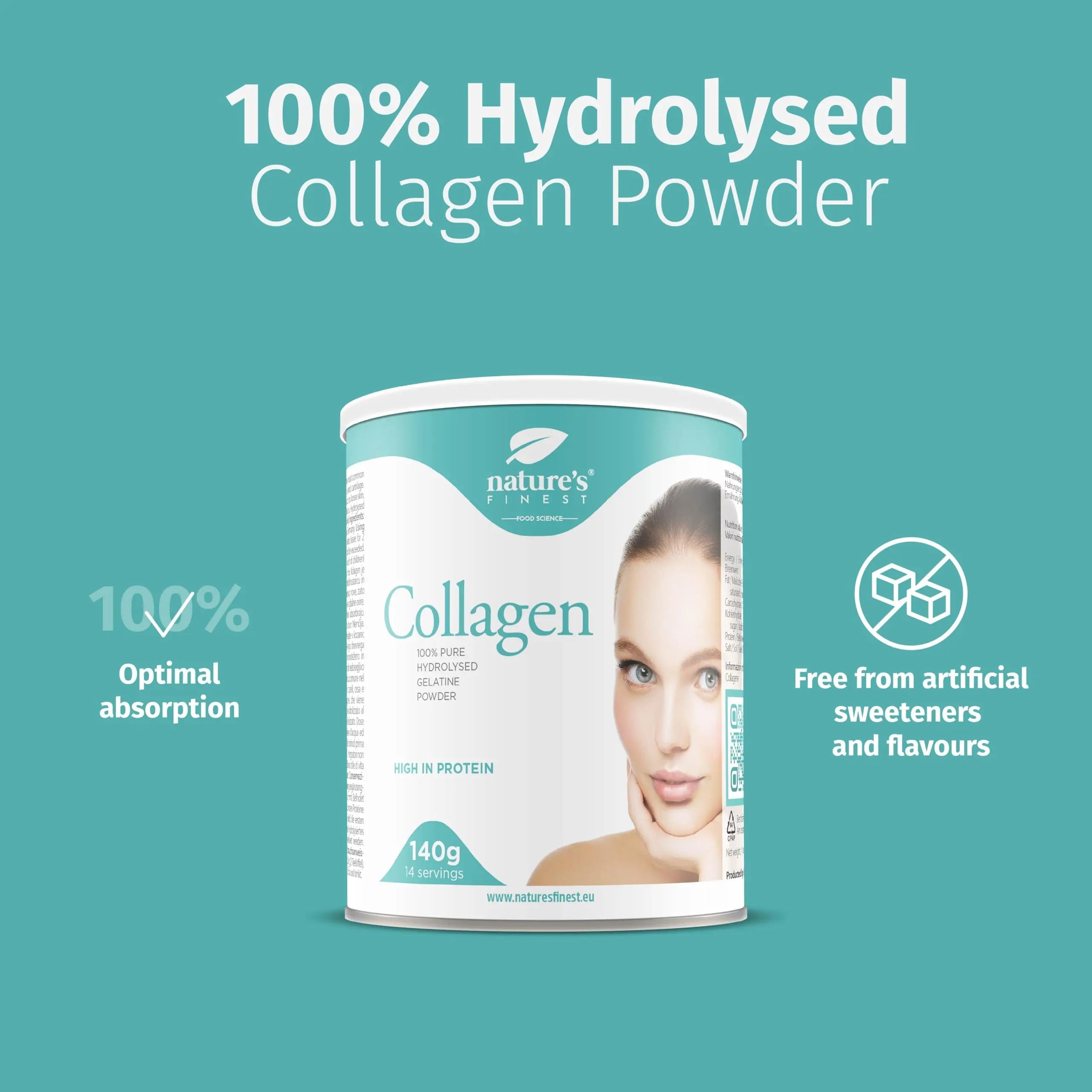 Nature's Finest by Nutrisslim Collagen Powder: 100% Hydrolysed Bovine Collagen Nature's Finest by Nutrisslim Au supplements