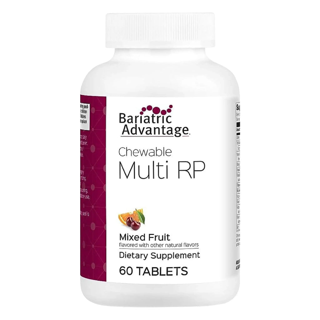 Bariatric Advantage Chewable Multi RP Multivitamin - for Bariatric Surgery Patients - with Iron, Copper, Vitamin C, A, Zinc & More Bariatric Advantage Au supplements