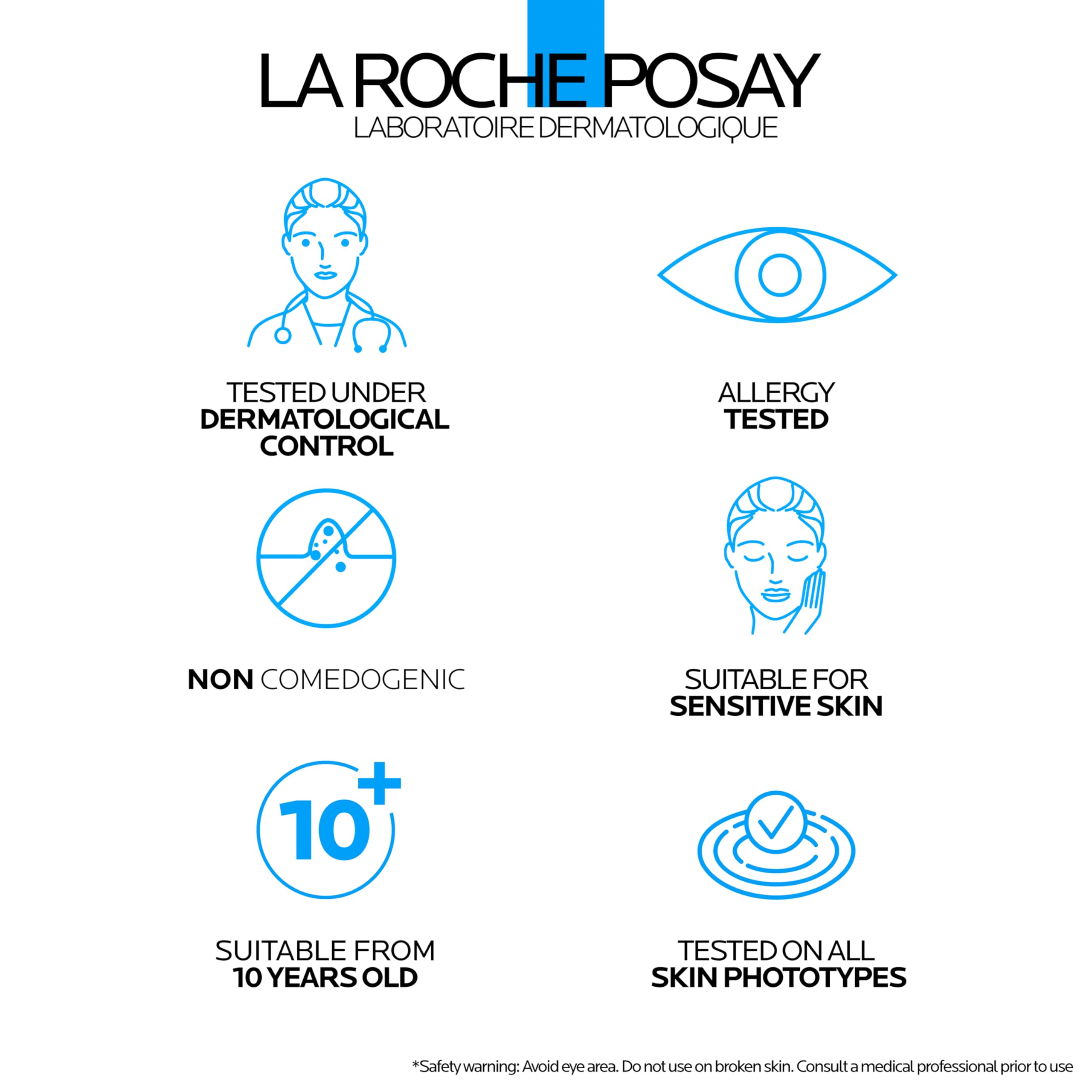 La Roche-Posay Effaclar Salicylic Acid Acne Treatment For Face, Mattifying Acne Gel Cream Spot Treatment for Blackheads