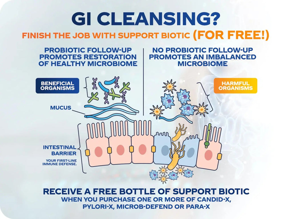 BioMatrix Candid-X Gut Cleanse with Berberine, Oregano, Sodium Caprylate, Chamomile, Ginger BioMatrix Au supplements