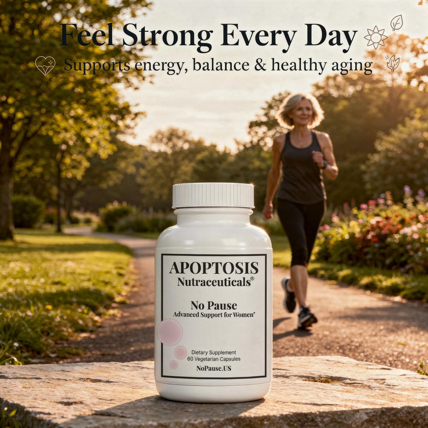 Apoptosis Menopause Supplement for Women – Supports Hot Flash Relief, Mood Balance, Energy & Vitality – with L-Arginine – 60 Capsules – Made in USA Apoptosis Nutraceuticals Au supplements