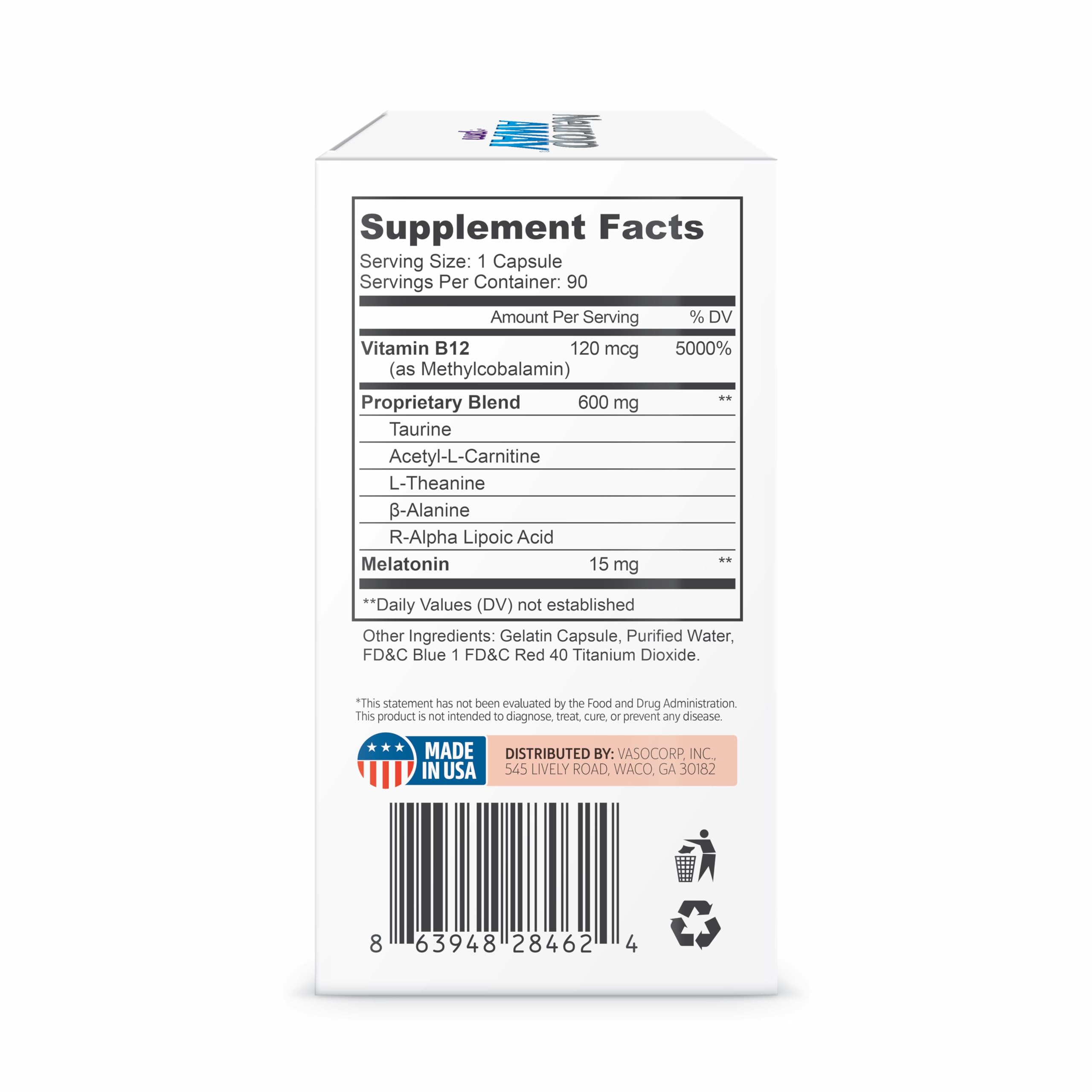NeuropAWAY Nerve Support PM | 90 Capsules NeuropAWAY Au supplements