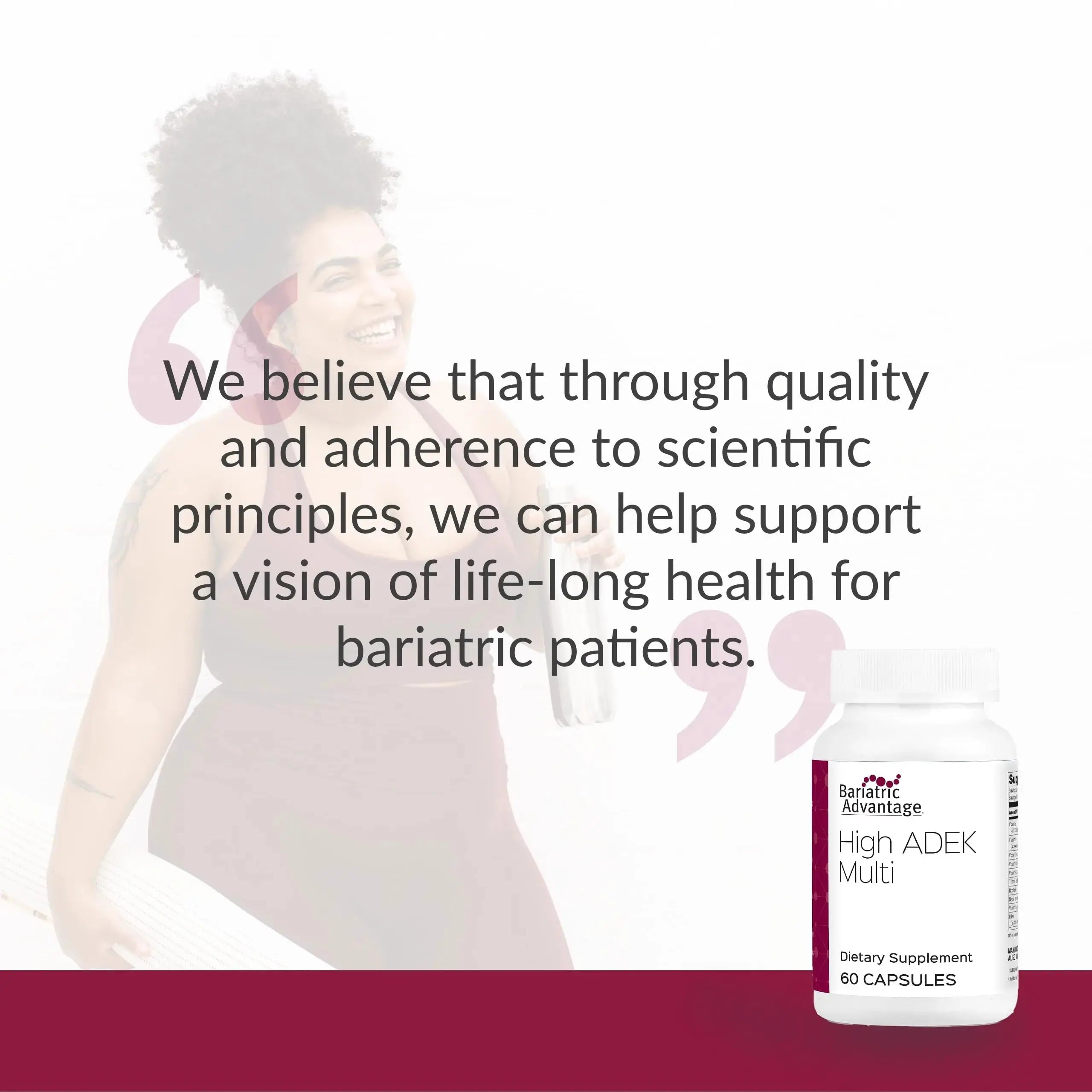 Bariatric Advantage High ADEK Multi - for Bariatric Surgery Patients - Multivitamin with Vitamins A, D, E, K & Trace Minerals Bariatric Advantage Au supplements