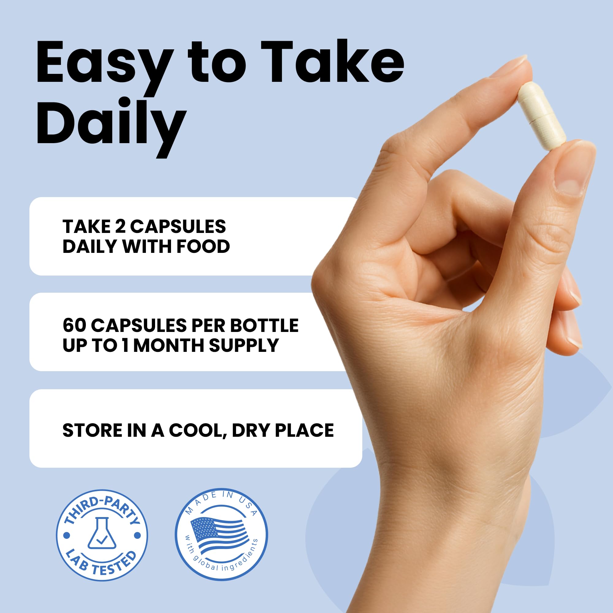 Luma Nutrition Premium Glutathione Supplement - 500mg - L-Glutathione - Antioxidant Support