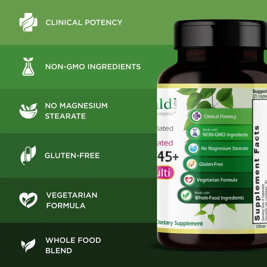 Emerald Labs Women's 45+ Clinical Multi - Multivitamin for Comprehensive Support, Bone & Heart Health* - Designed for Women 45+ Emerald Laboratories Au supplements