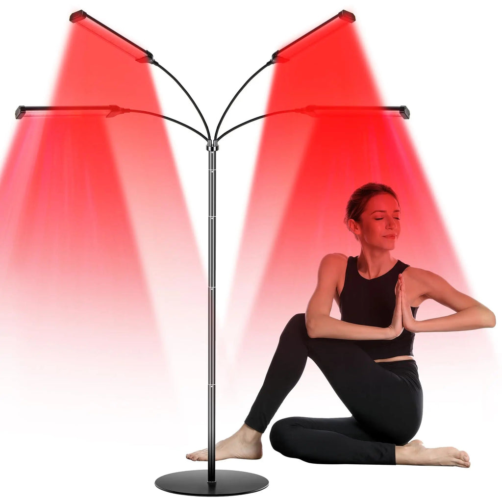 Dexnump Red Light Therapy for Face, 324 LEDs Red Light Therapy Lamp Height Free Adjustment Infrared Dexnump Au supplements