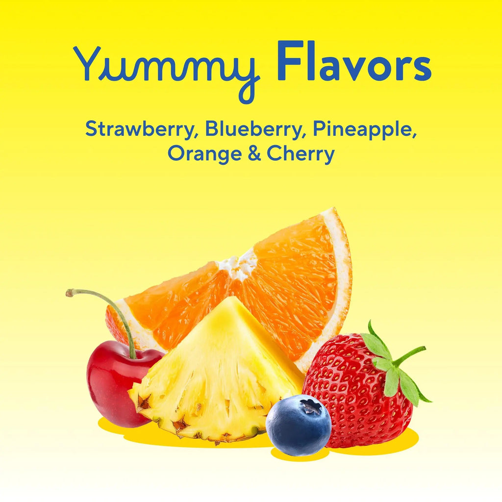 L'il Critters Gummy Vites Daily Kids Multivitamins Assorted Fruit Flavors for Ages 2+ Toddlers & Kids, Gummy Vitamin with Vitamin C and D Lil Critters Au supplements